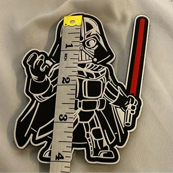 Custom Mini Vader PVC Velcro Patch - Picture 5 of 6